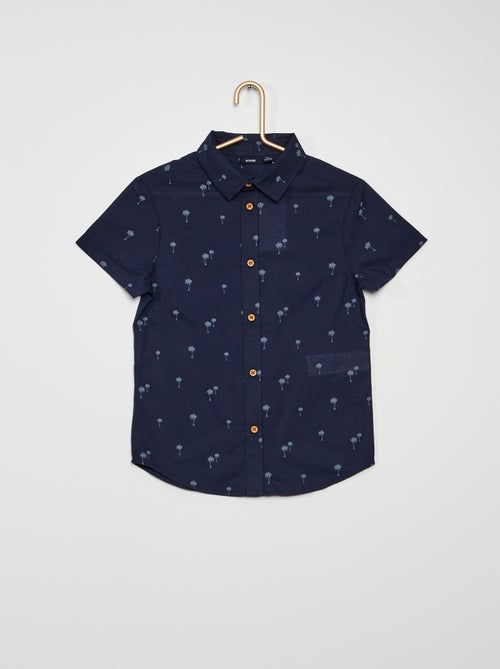 Camisa de manga curta com motivo - Kiabi