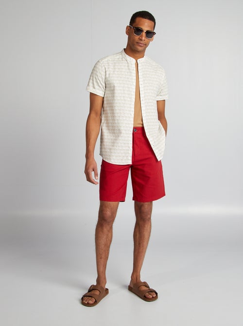 Camisa de manga curta com motivo - Kiabi