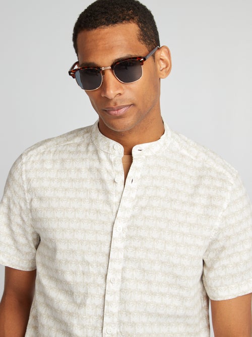 Camisa de manga curta com motivo - Kiabi