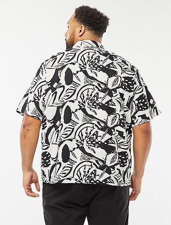 Camisa de manga curta com motivo