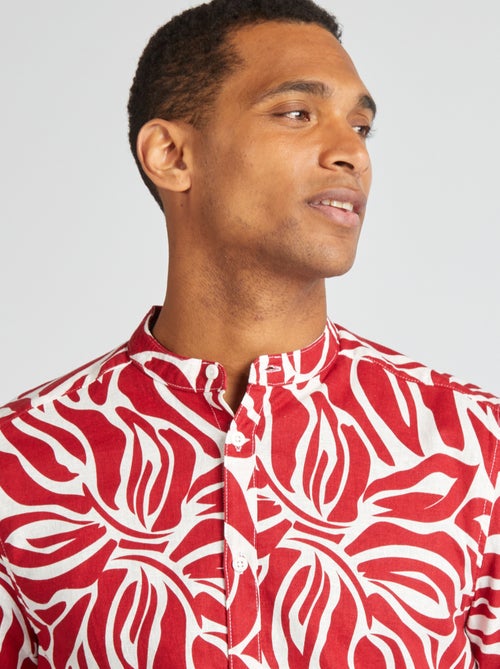 Camisa de manga curta com motivo - Kiabi