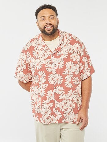 Camisa de manga curta com motivo
