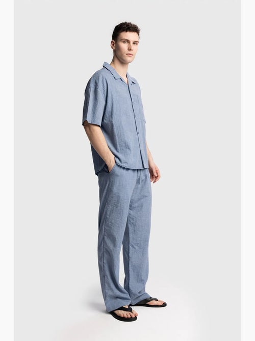 Camisa de manga curta de corte descontraído para homem giesto - Kiabi Camisa de manga curta de corte descontraído para homem giesto - Kiabi