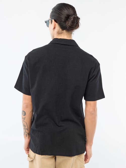 Camisa de manga curta em malha - Kiabi