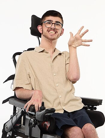 Camisa de manga curta lisa em mistura de linho - coleção fácil de vestir