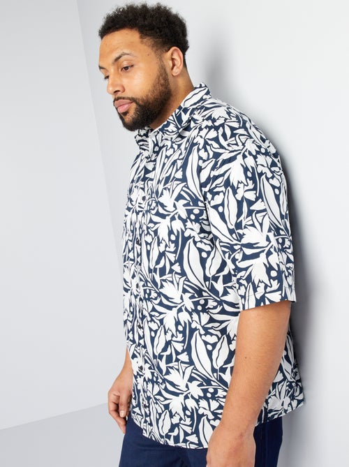 Camisa de manga curta 'palmeiras' - Kiabi