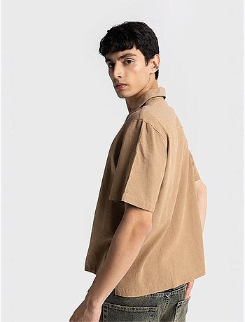 Camisa de manga curta regular fit giesto