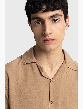 Camisa de manga curta regular fit giesto