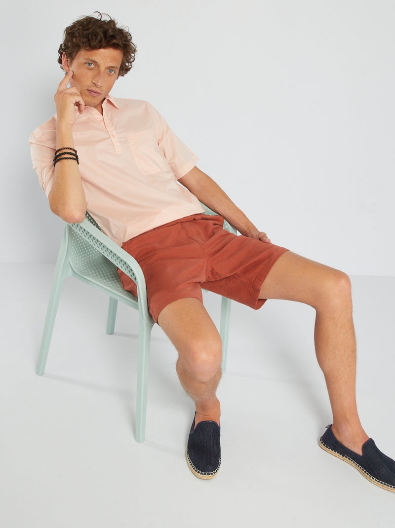 Camisa de manga curta ROSA - Kiabi