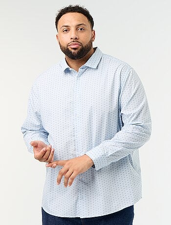 Camisa de mangas compridas com padrão