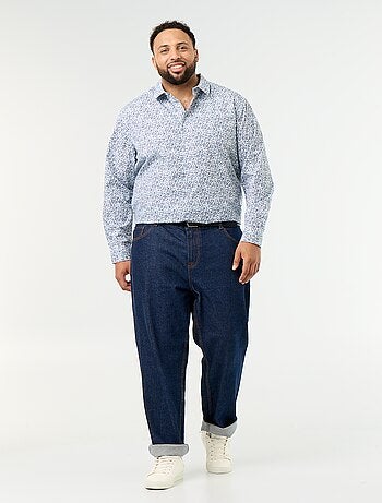 Camisa de mangas compridas com padrão