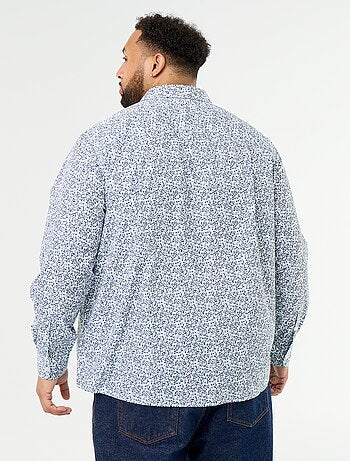 Camisa de mangas compridas com padrão