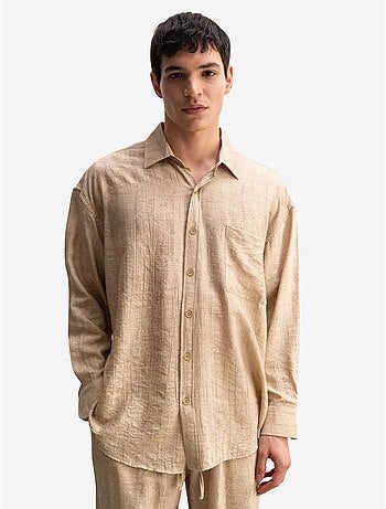 Camisa de mangas compridas de ajuste descontraído giesto