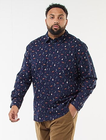 Camisa de Natal com padrão