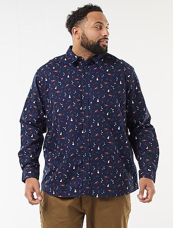 Camisa de Natal com padrão