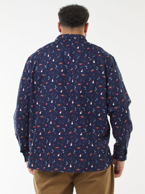 Camisa de Natal com padrão - Kiabi