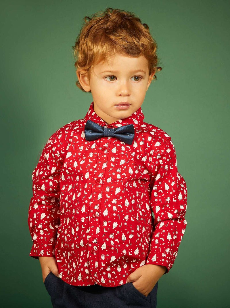Camisa de Natal VERMELHO - Kiabi