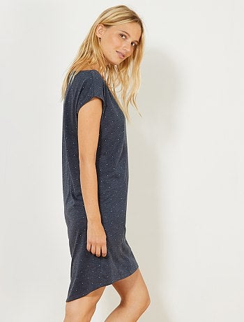 Camisa de noite em algodão - Kiabi