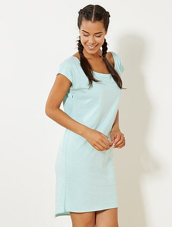 Camisa de noite em algodão - Kiabi