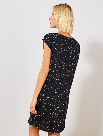 Camisa de noite em algodão - Kiabi