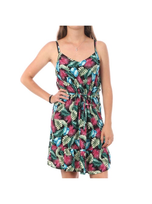 Camisa de Noite Vero Moda Easy Singlet para Mulher Preta/Rosa - Kiabi Camisa de Noite Vero Moda Easy Singlet para Mulher Preta/Rosa - Kiabi