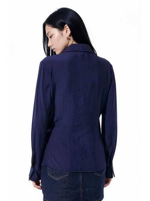 Camisa de poliéster feminina busem - Kiabi Camisa de poliéster feminina busem - Kiabi