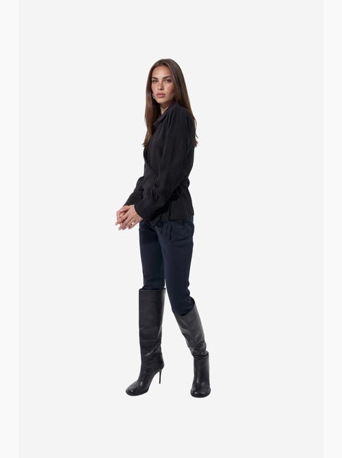 Camisa de poliéster feminina busem - Kiabi Camisa de poliéster feminina busem - Kiabi