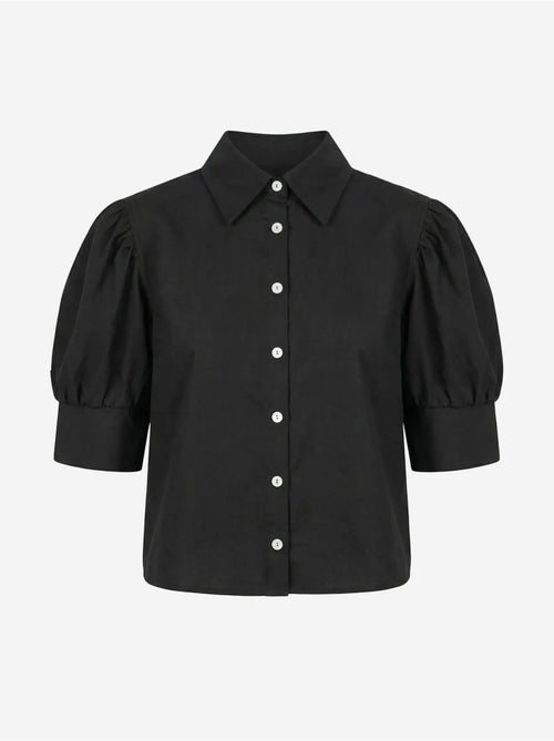 Camisa de popelina abotoada com colarinho de camisa my fashion - Kiabi Camisa de popelina abotoada com colarinho de camisa my fashion - Kiabi
