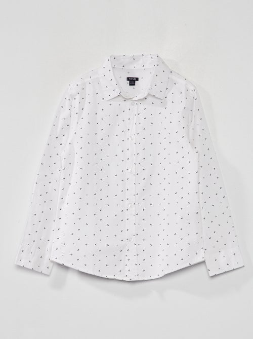 Camisa de popelina - Kiabi