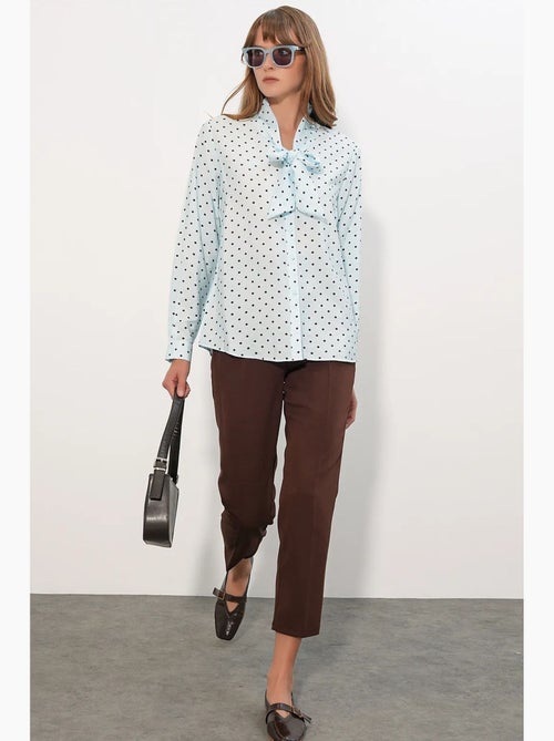 Camisa de popelina com bolinhas bdart - Kiabi Camisa de popelina com bolinhas bdart - Kiabi