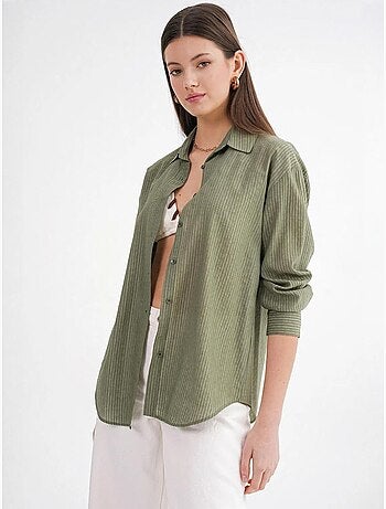 Camisa de popelina relaxed fit mixray