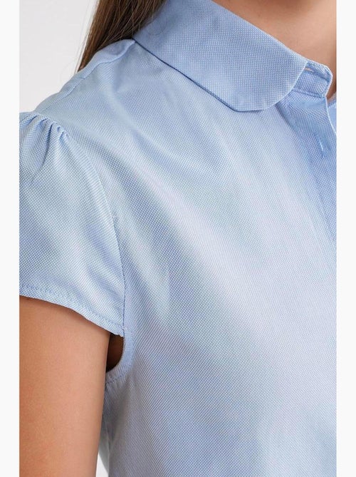 Camisa de popelina slim fit mixray - Kiabi Camisa de popelina slim fit mixray - Kiabi