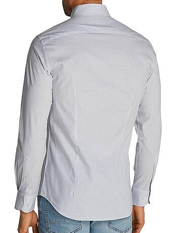 Camisa de Popelina Tommy Hilfiger para Homem Branca/Azul