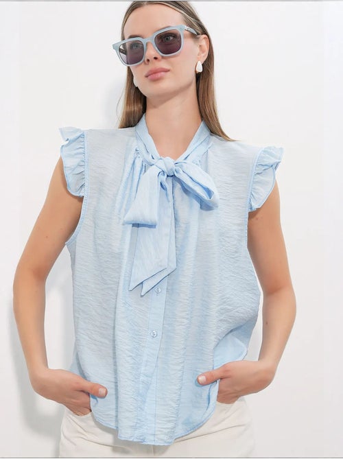 Camisa de viscose e nylon bdart - Kiabi Camisa de viscose e nylon bdart - Kiabi