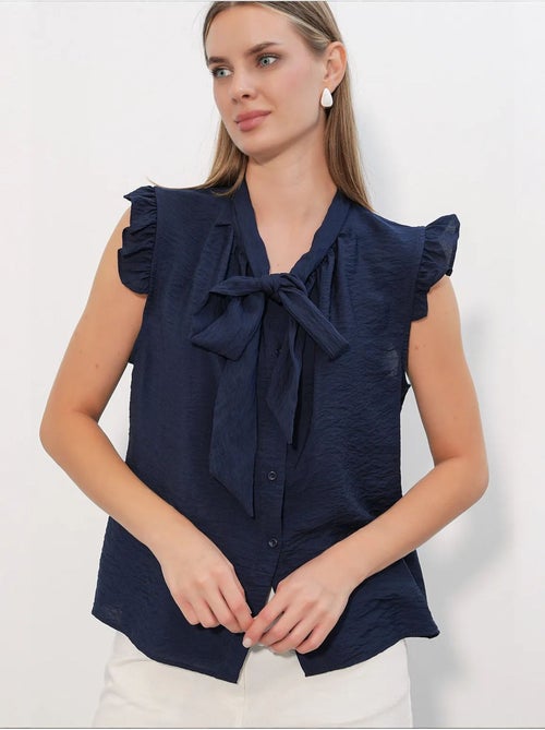 Camisa de viscose e nylon bdart - Kiabi Camisa de viscose e nylon bdart - Kiabi