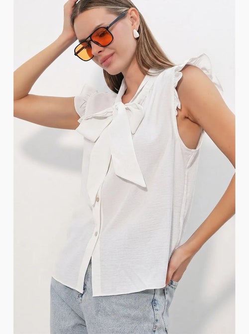 Camisa de viscose e nylon bdart - Kiabi Camisa de viscose e nylon bdart - Kiabi