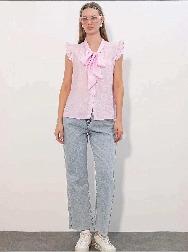 Camisa de viscose e nylon bdart Rosa-claro - Kiabi