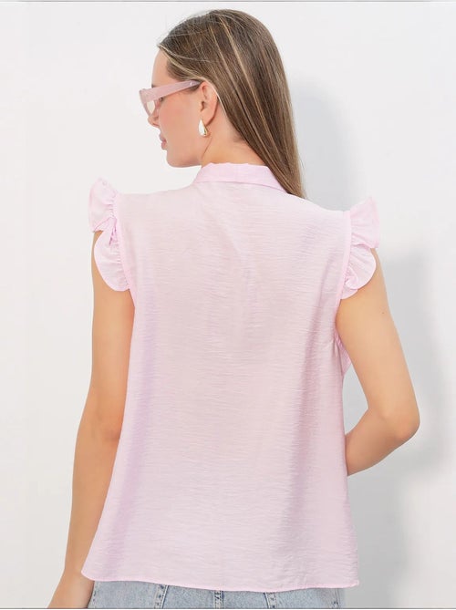 Camisa de viscose e nylon bdart - Kiabi Camisa de viscose e nylon bdart - Kiabi