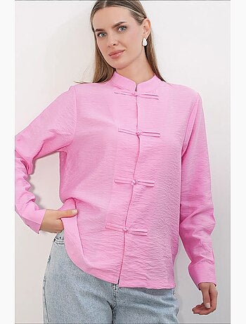 Camisa de viscose e nylon bdart