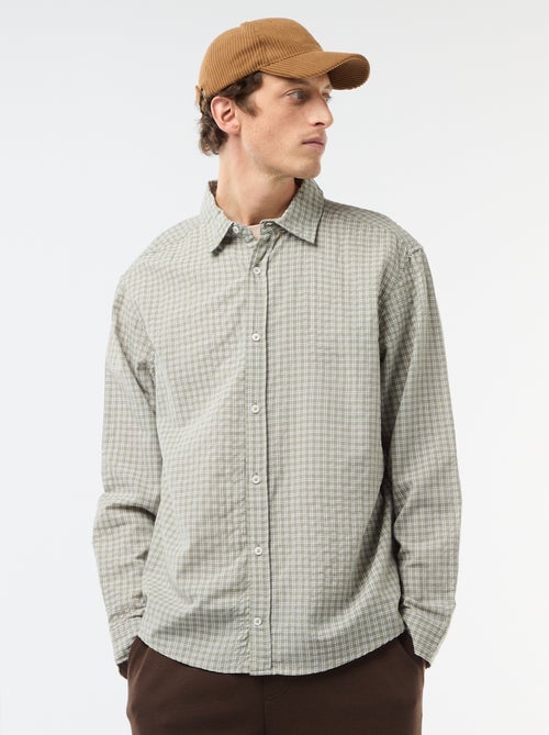 Camisa de Xadrez - Kiabi
