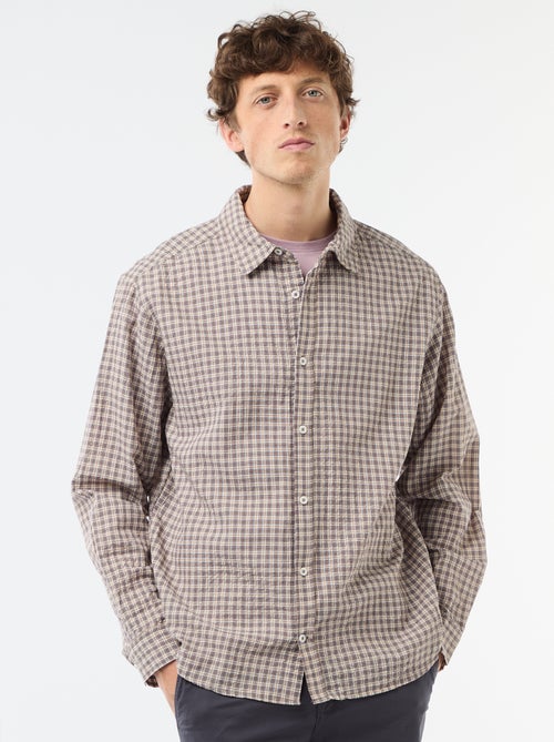 Camisa de Xadrez - Kiabi