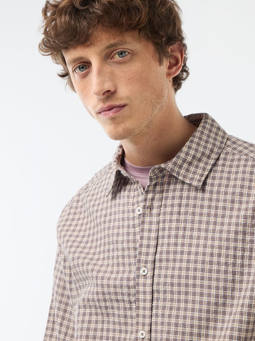 Camisa de Xadrez - Kiabi