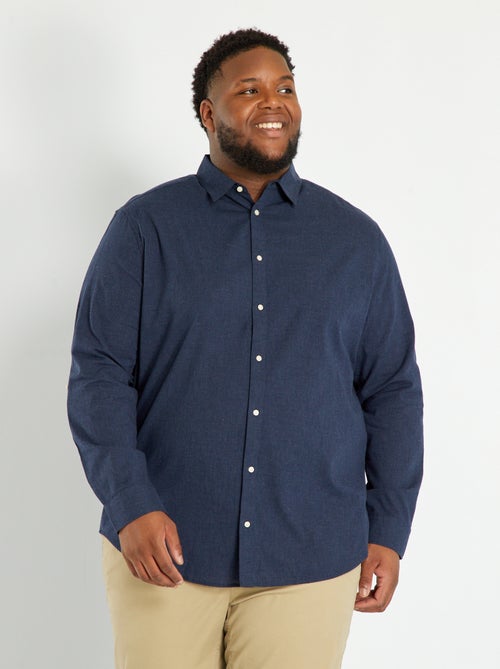 Camisa direita e leve - Kiabi