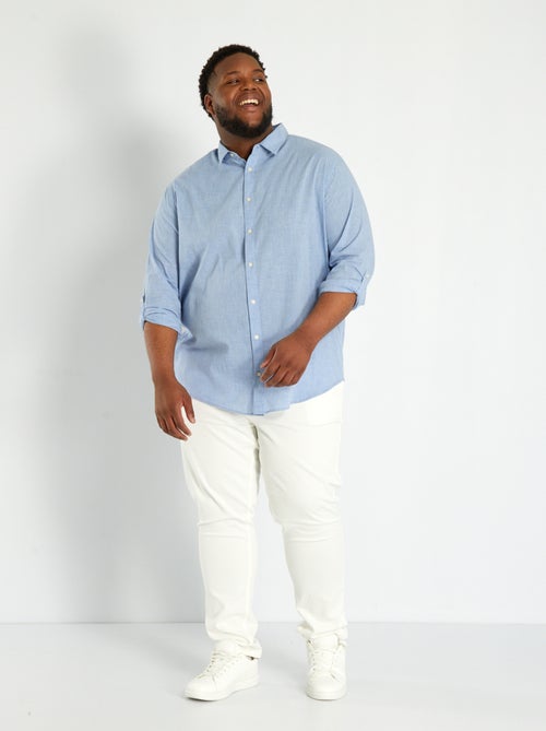 Camisa direita e leve - Kiabi