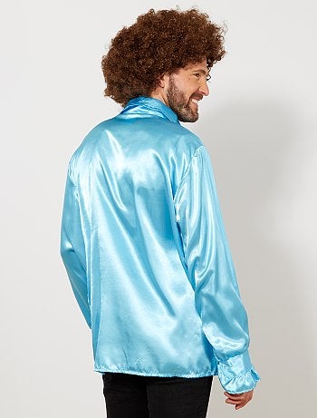 Camisa disco acetinada - Kiabi