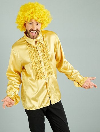 Camisa disco acetinada - Kiabi