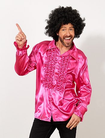 Camisa disco acetinada - Kiabi