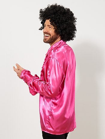 Camisa disco acetinada - Kiabi