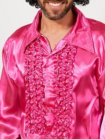 Camisa disco acetinada - Kiabi