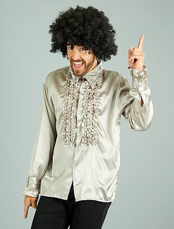 Camisa disco acetinada - Kiabi